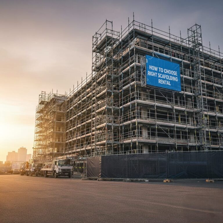 How to Choose the Right Scaffolding Rental Company